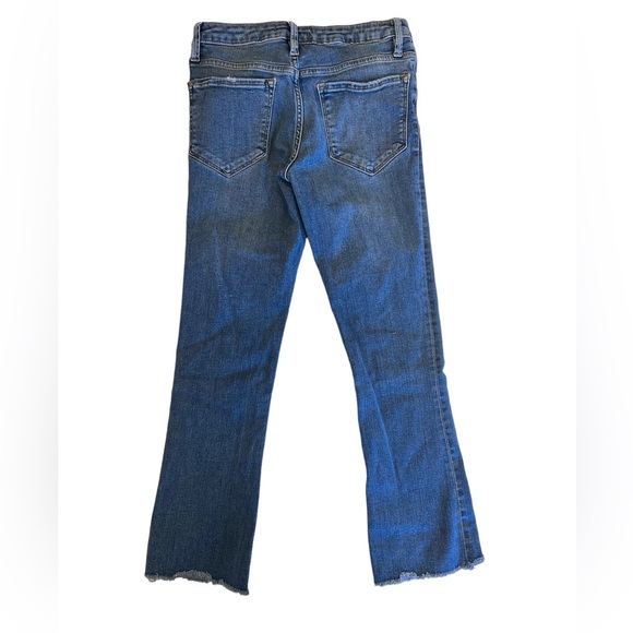 Free people womens size 27 skinny bottom flare distressed jeans - Picture 5 of 5